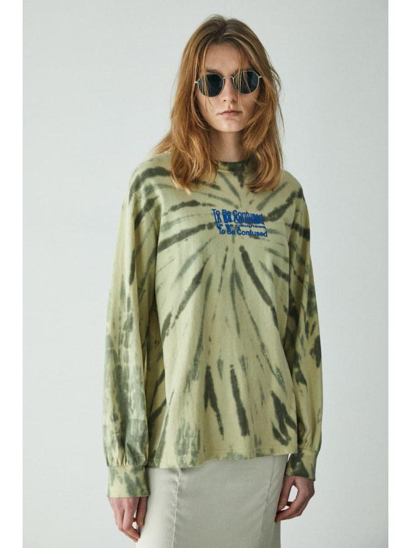 OVERPRINT TIE DYE LS Tシャツ（MOUSSY）