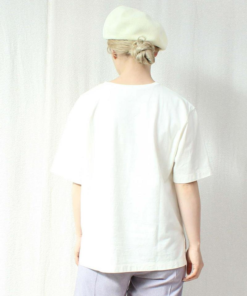 ○CLASSIC天竺ロゴプリントBIG-Tシャツ（caph troupe）
