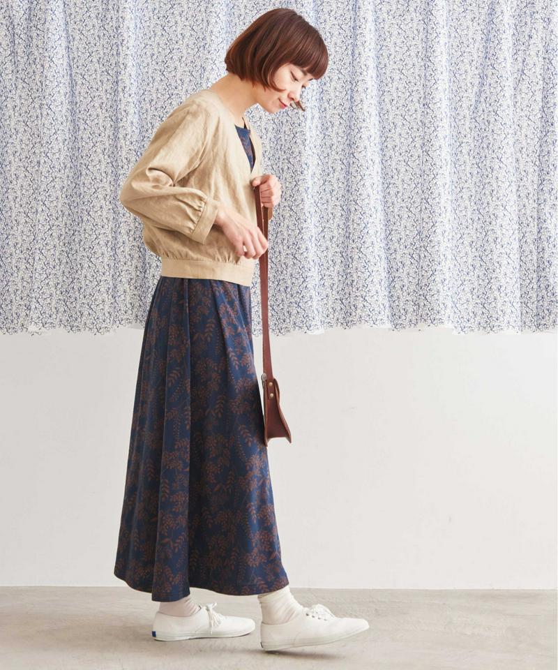 JAPANLINEN　カシュクールブラウス（Lene non finito）