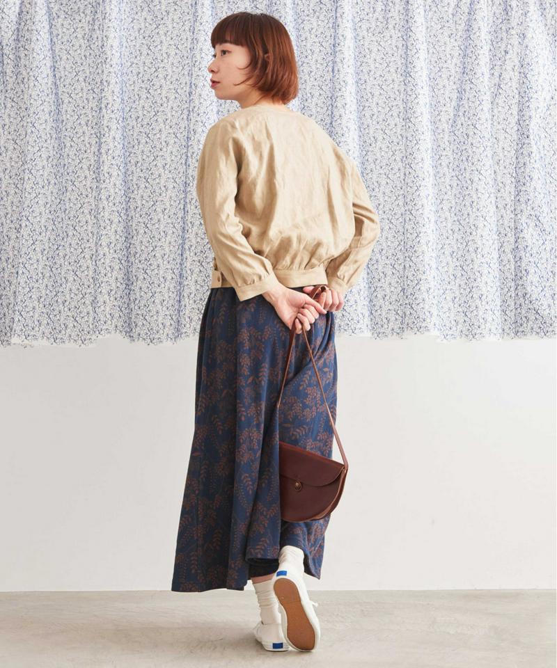 JAPANLINEN　カシュクールブラウス（Lene non finito）