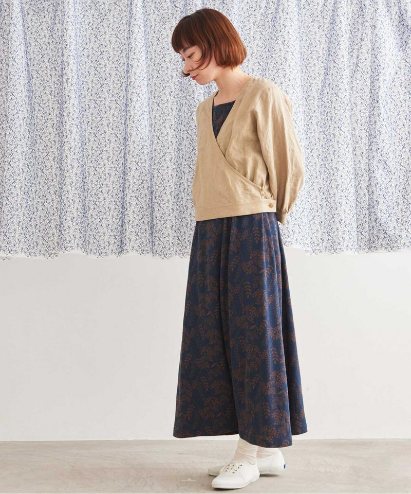 JAPANLINEN　カシュクールブラウス（Lene non finito）