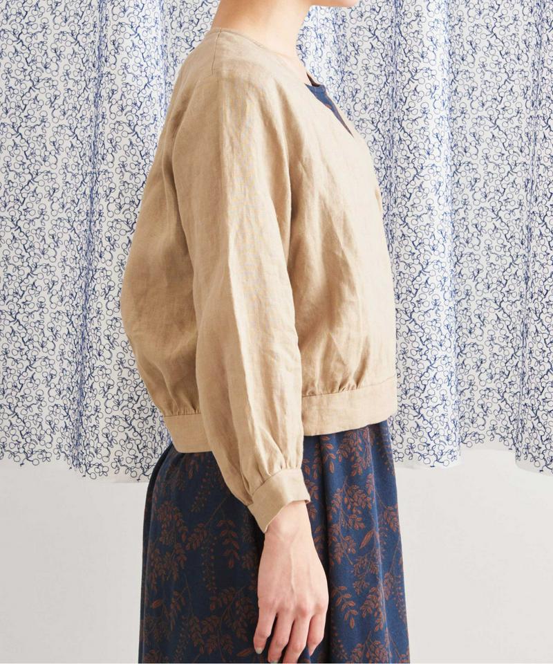 JAPANLINEN　カシュクールブラウス（Lene non finito）