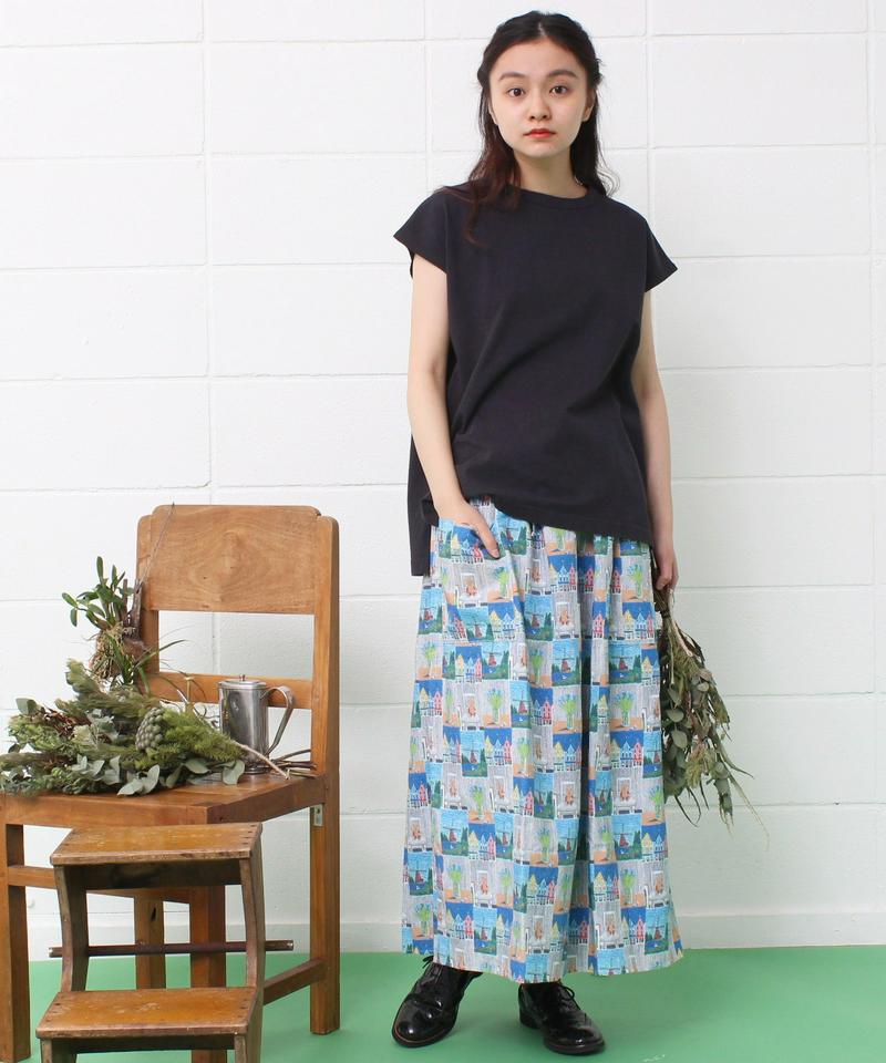 mat　USAコットン18/-天竺製品染め フレンチプルオーバー（mat quotidien）
