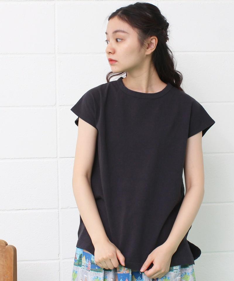 mat　USAコットン18/-天竺製品染め フレンチプルオーバー（mat quotidien）