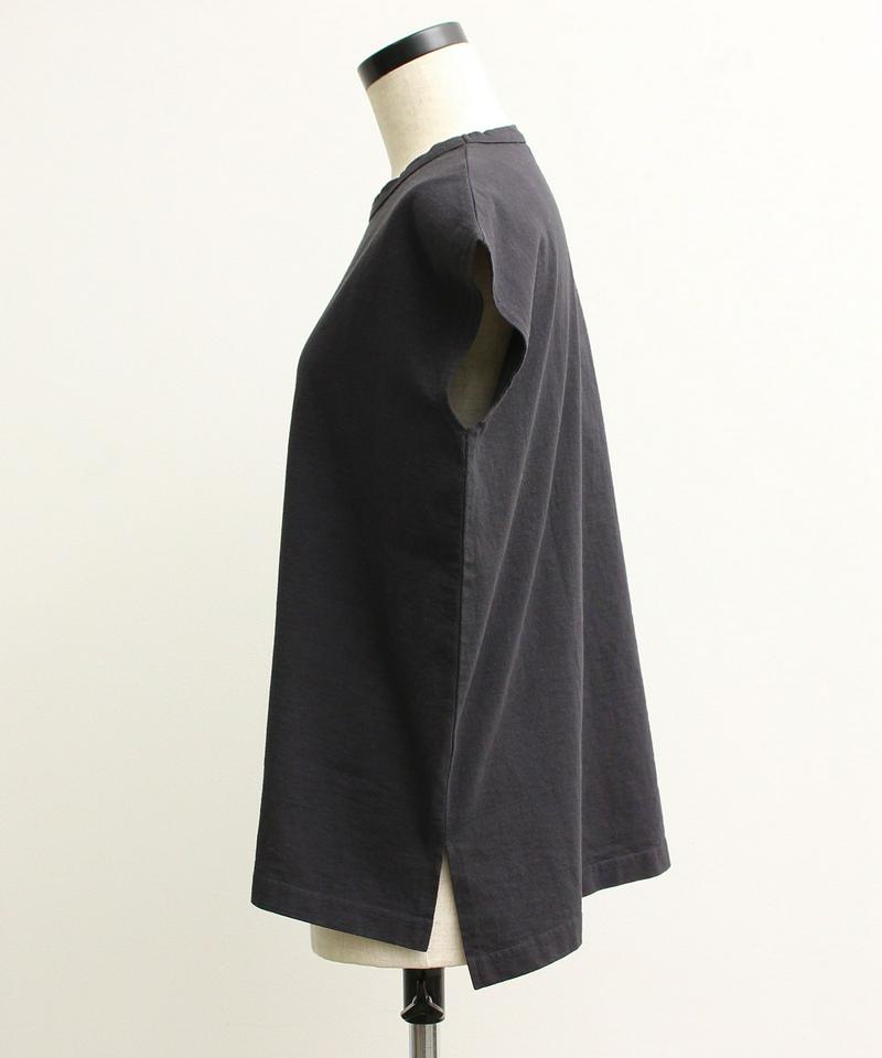 mat　USAコットン18/-天竺製品染め フレンチプルオーバー（mat quotidien）