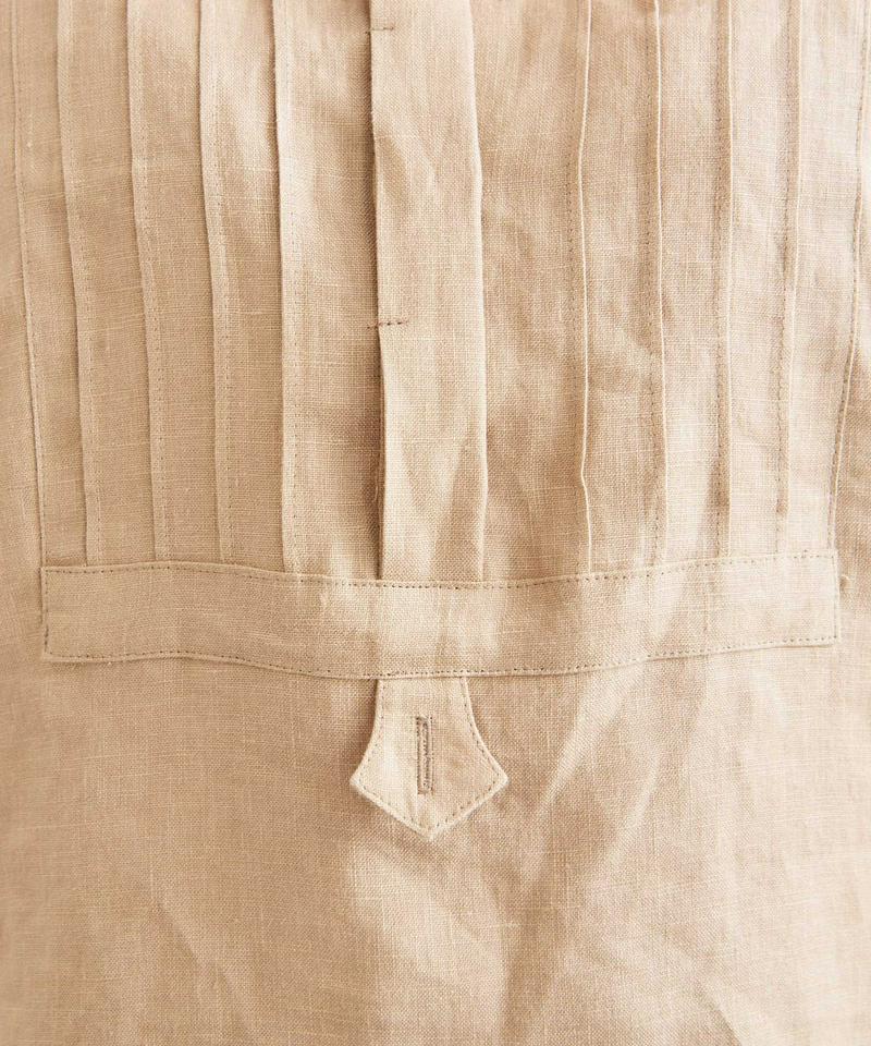JAPANLINEN　ピンタックブラウス（Lene non finito）
