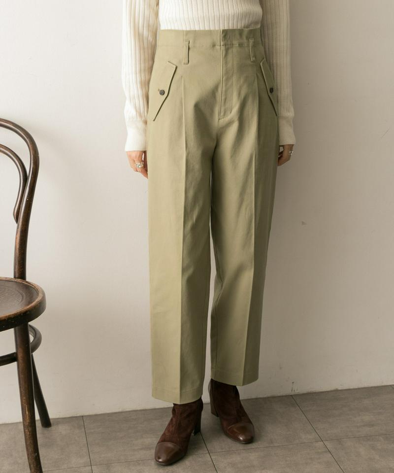 ピーチツイルテーパードパンツ