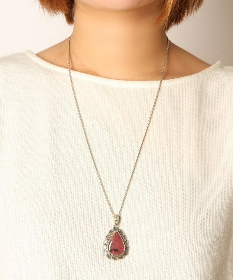 【フランス買付】ロードナイトしずく装飾ネックレス