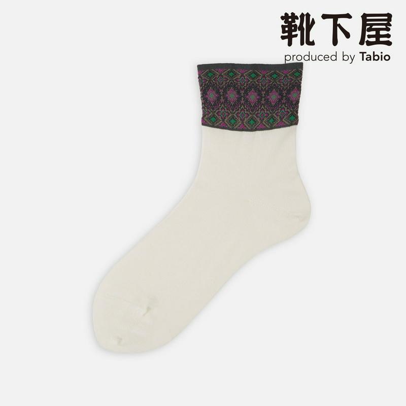 【あす楽】【Tabio】 ゴム口フロート綿ショートソックス / 靴下屋 靴下 タビオ くつ下 ショート レディース 日本製 2106ka