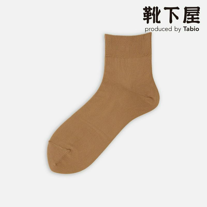 【あす楽】【公式 靴下屋】 ドライナイロンゴム長ベタショートソックス / 靴下 タビオ Tabio くつ下 ショート ドライ レディース 黒 日本製 2406de