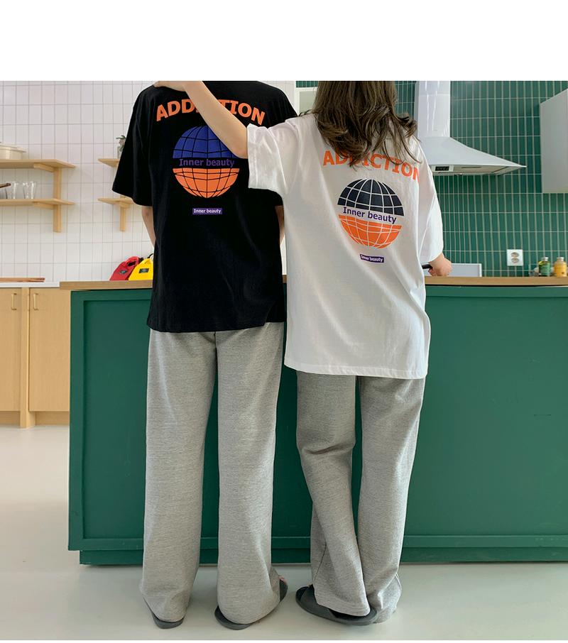 プリントポイントビッグTシャツ