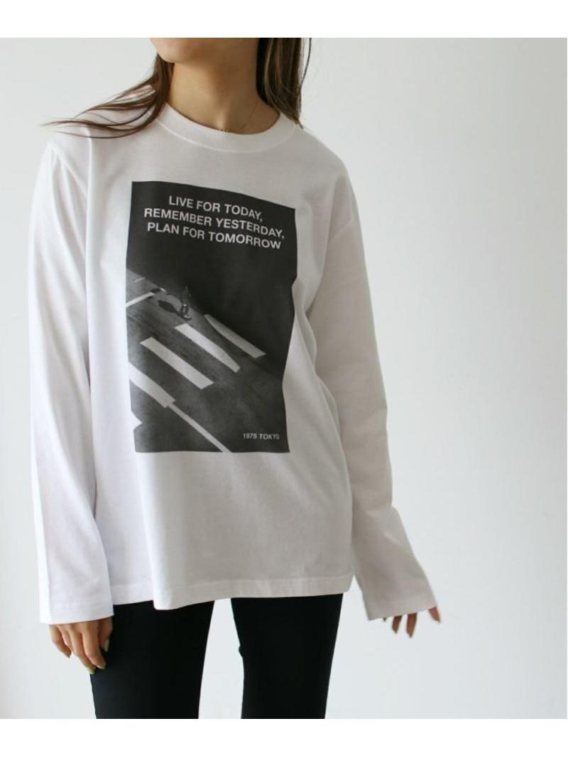 "Zebra Crossing"プリントロングTシャツ（1975 TOKYO）