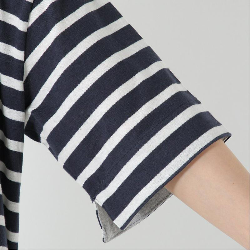 ゆったり着心地の良い５分袖チュニックＴシャツ