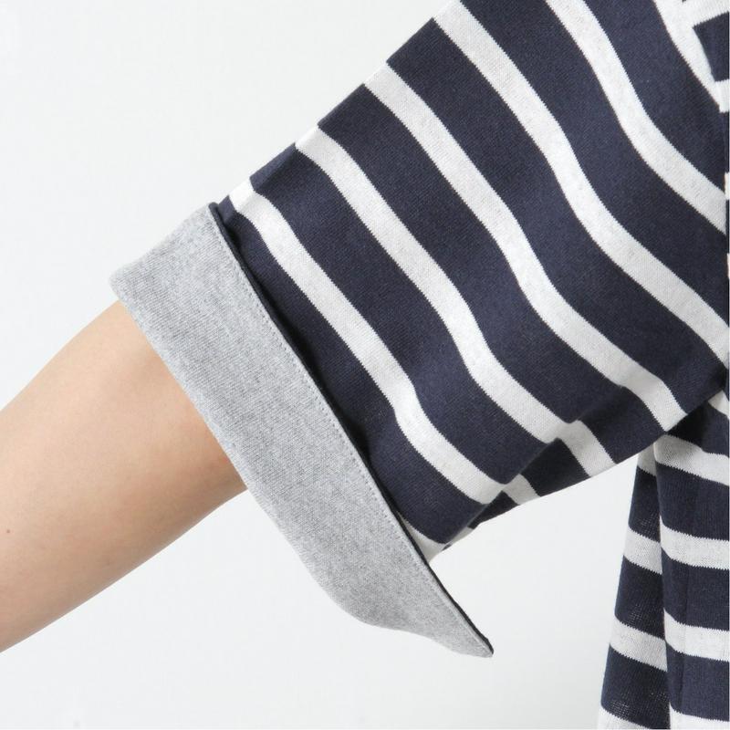 ゆったり着心地の良い５分袖チュニックＴシャツ