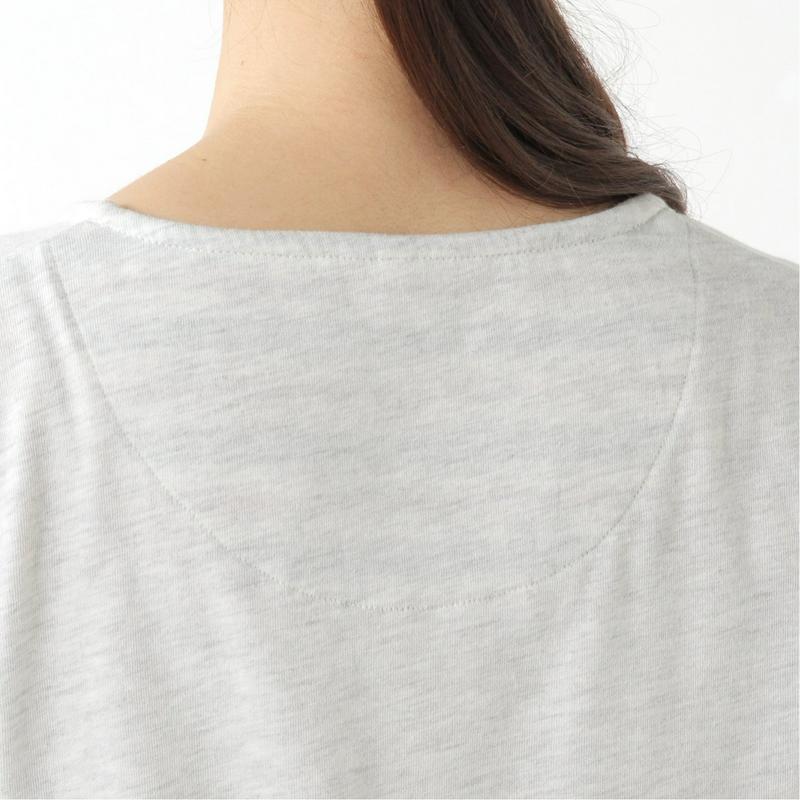 袖カフス使い６分袖Ｔシャツ【無地・ボーダー】【Ｍ～３Ｌ】