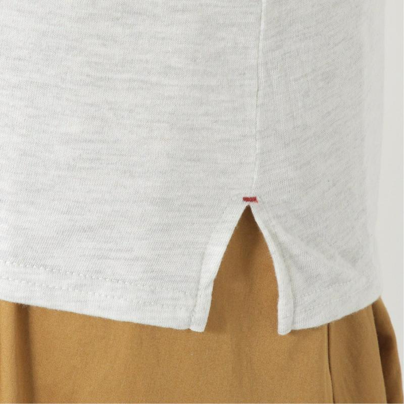 袖カフス使い６分袖Ｔシャツ【無地・ボーダー】【Ｍ～３Ｌ】