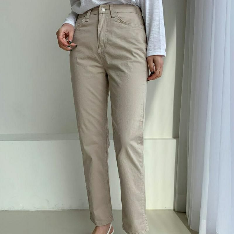 バックゴムストレートパンツ・全4色・t61443 レディース【pt】【パンツ ロングパンツ ズボン ボトムス ストレート ストレ