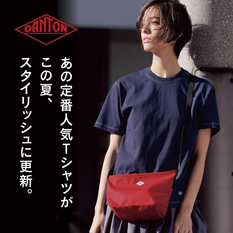 配色ステッチＴシャツ【綿１００％】（ダントン／DANTON）