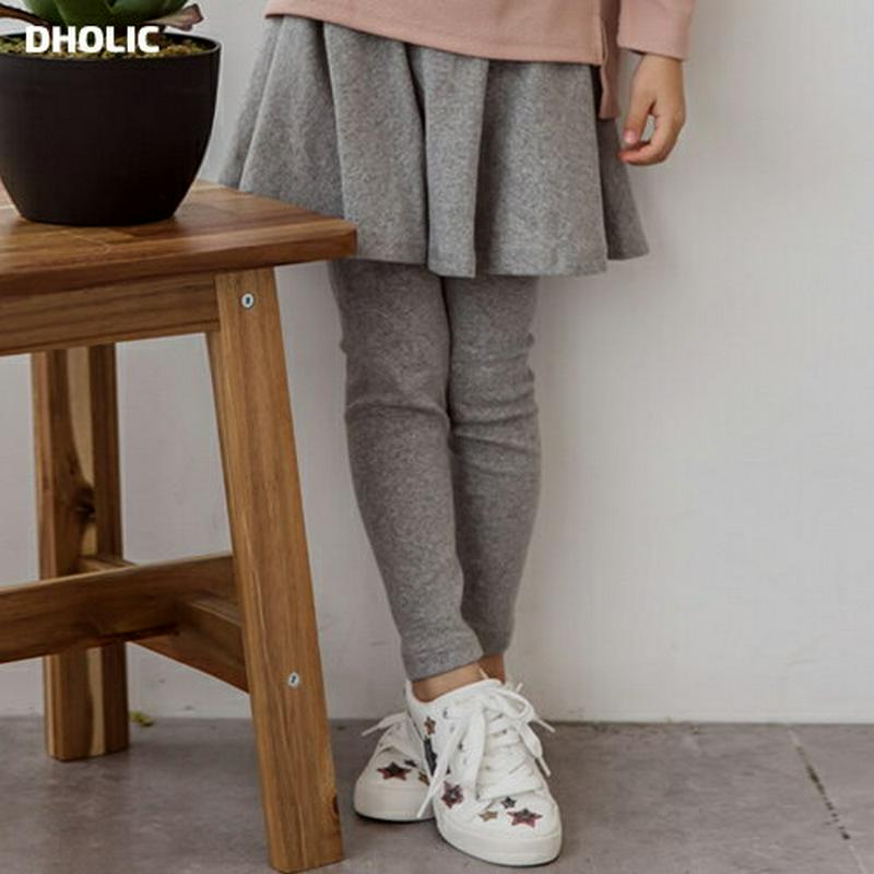 3COLORSフレアスカートレギンス p000154 キッズ 【3~8才】【pt】【韓国 ファッション ボトムス レギンス ストレッチ 伸縮性 ロング 無地 スカート レイヤード 幼稚園児 女の子キッズ 子供 子供用 秋 春】【KIDS】