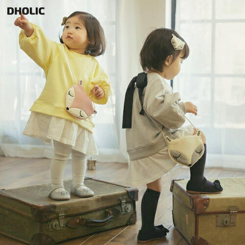 配色ヘムスウェットワンピース・p000077 キッズ【0~2才】【ops】【ワンピース スウェットワンピース 長袖 ラウンドネック レイヤード風 綿 コットン ベビー 子供服 キッズ ジュニア 子供 こども 1歳 2歳 女の子 かわいい】【KIDS】