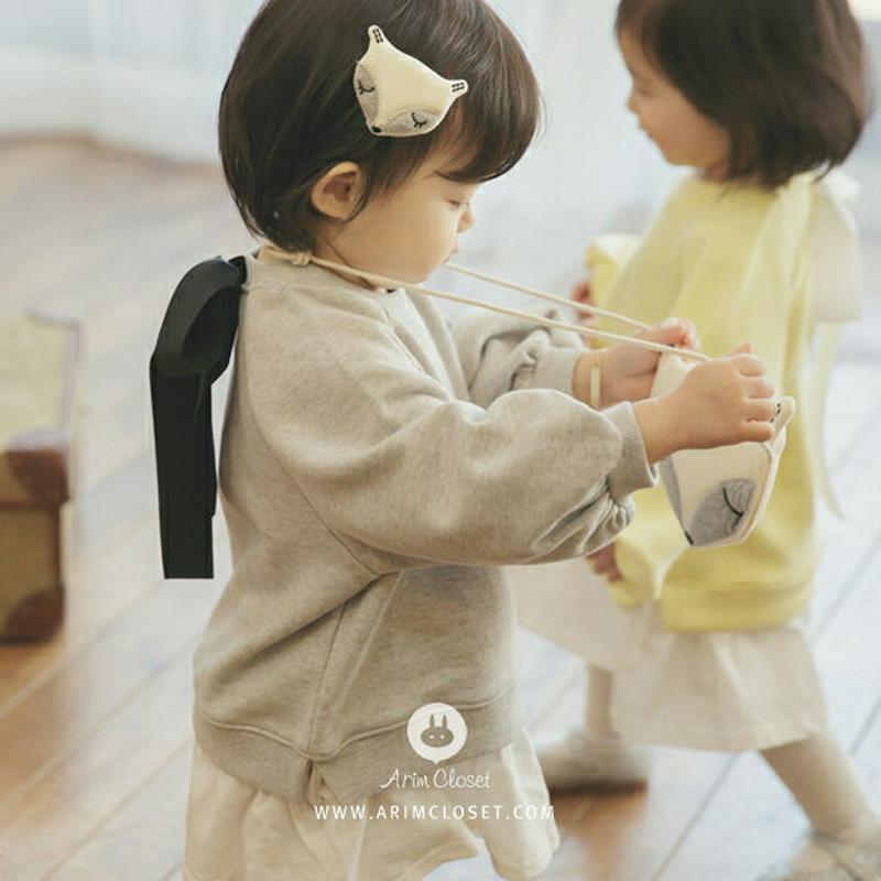 配色ヘムスウェットワンピース・p000077 キッズ【0~2才】【ops】【ワンピース スウェットワンピース 長袖 ラウンドネック レイヤード風 綿 コットン ベビー 子供服 キッズ ジュニア 子供 こども 1歳 2歳 女の子 かわいい】【KIDS】