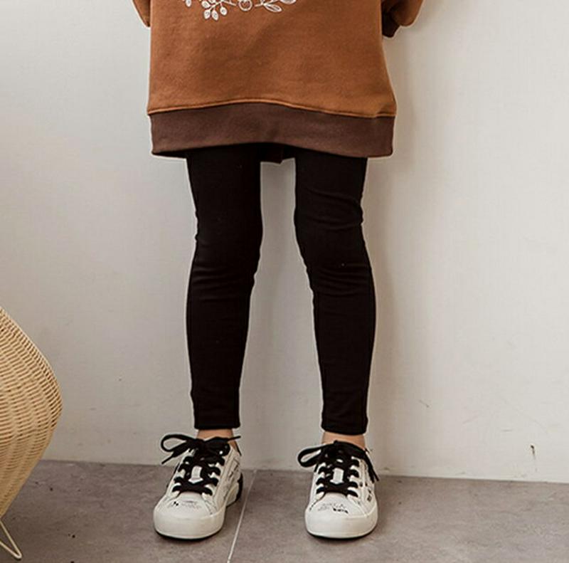 6COLORSレギンス・p000194 キッズ【3~8才】【pt】【パンツ レギンス タイツ 綿 コットン 無地 カジュアル シンプル ベーシック 子供服 キッズ ジュニア 子供 こども 女の子 】【KIDS】