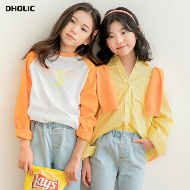 HIGHFIVEラグランTシャツ・p000035 キッズ【3~8才】【tops】【トップス Tシャツ 長袖 ラグランTシャツ ラ