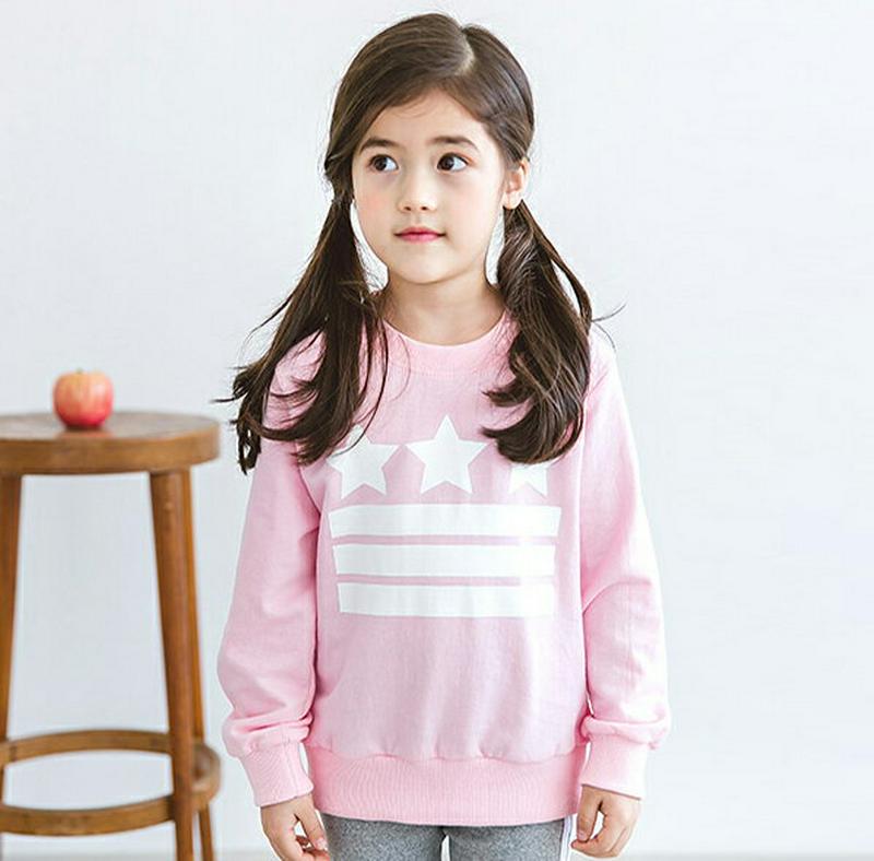 スタースウェット・p000130 キッズ【3~8才】【tops】【トップス スウェット 長袖 ラウンドネック 綿 コットン 子供服 キッズ ジュニア 子供 こども かわいい 女の子 男の子 春】【KIDS】