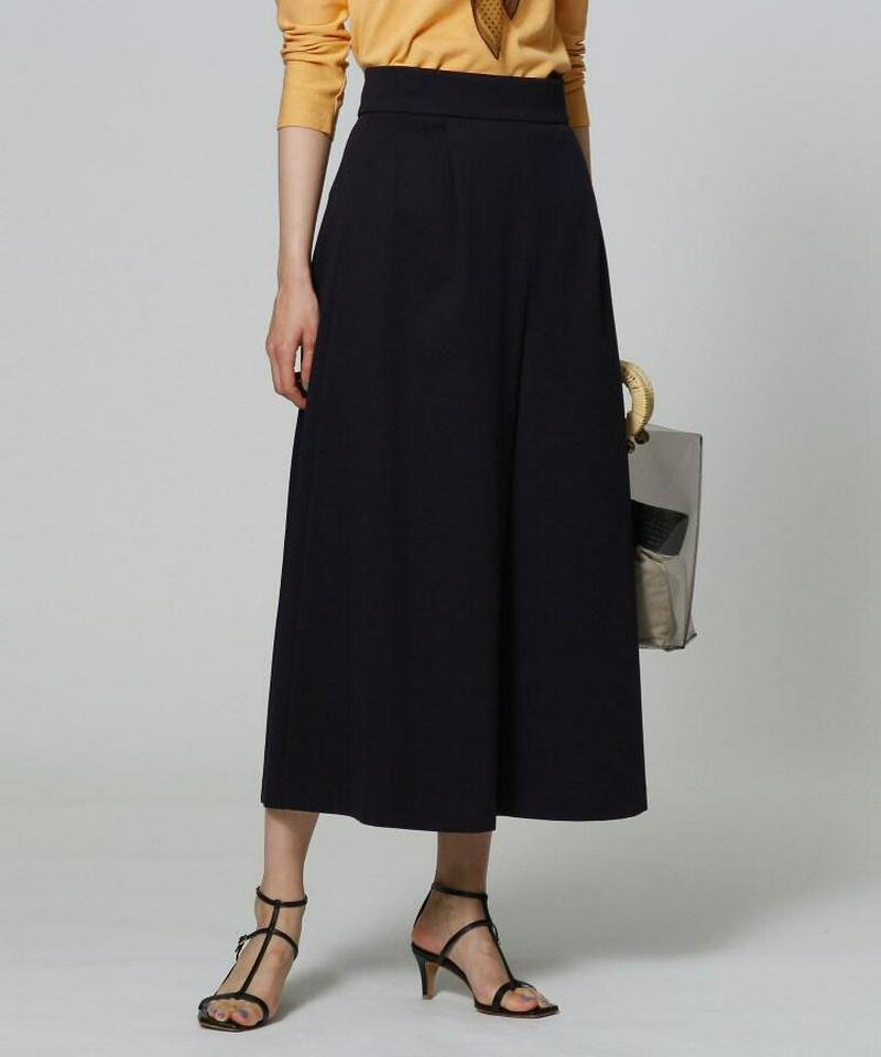 【洗える】ミラノリブワイドパンツ