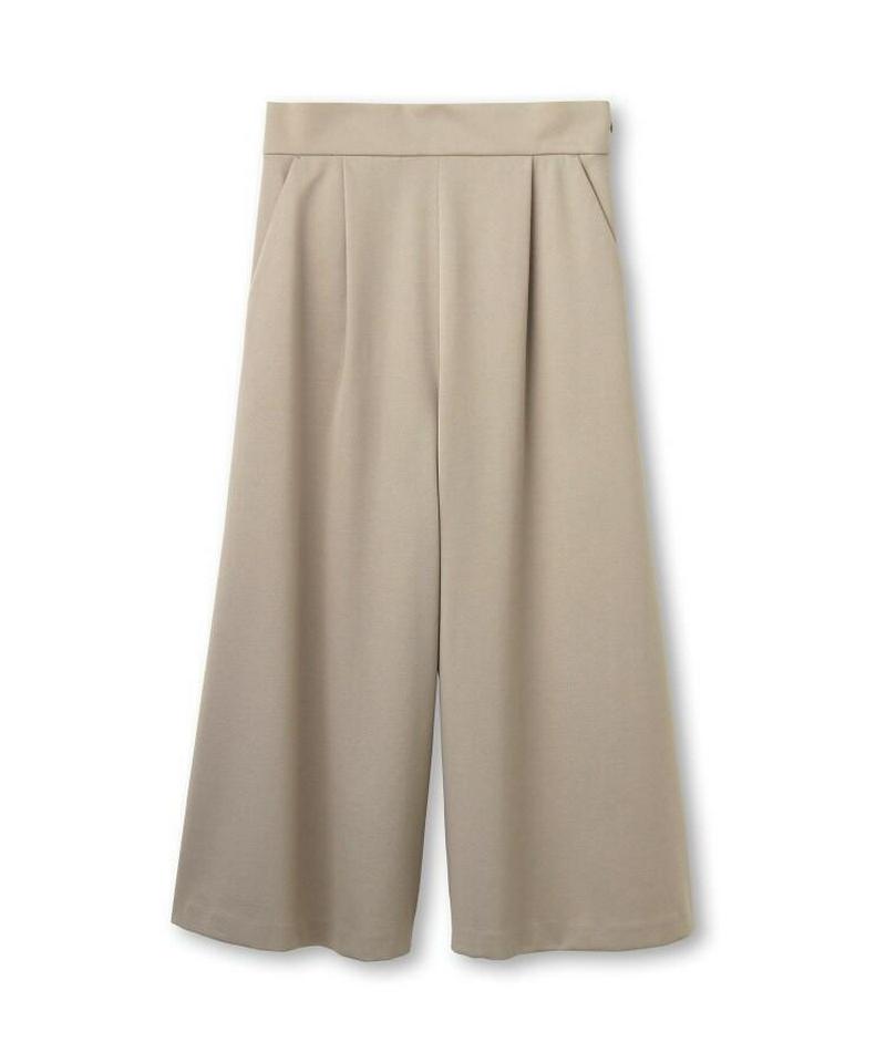 【洗える】ミラノリブワイドパンツ