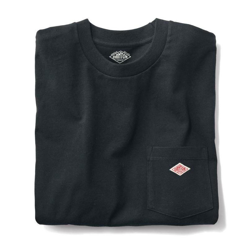 クルーネックポケットＴシャツ【綿１００％】（ダントン／DANTON）