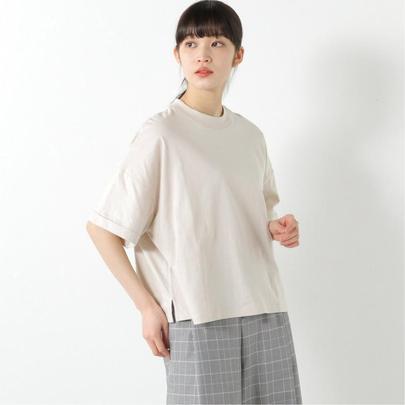 インナーにも◎リブ付きワイドＴシャツ