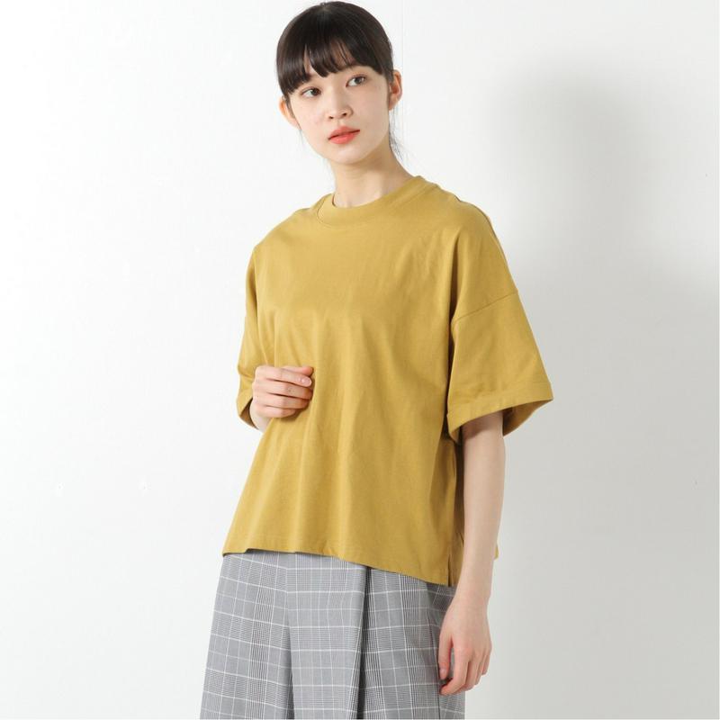 インナーにも◎リブ付きワイドＴシャツ