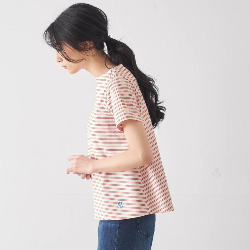 ＡラインＴシャツ［日本製］【綿１００％】（ORCIVAL／オーシバル）