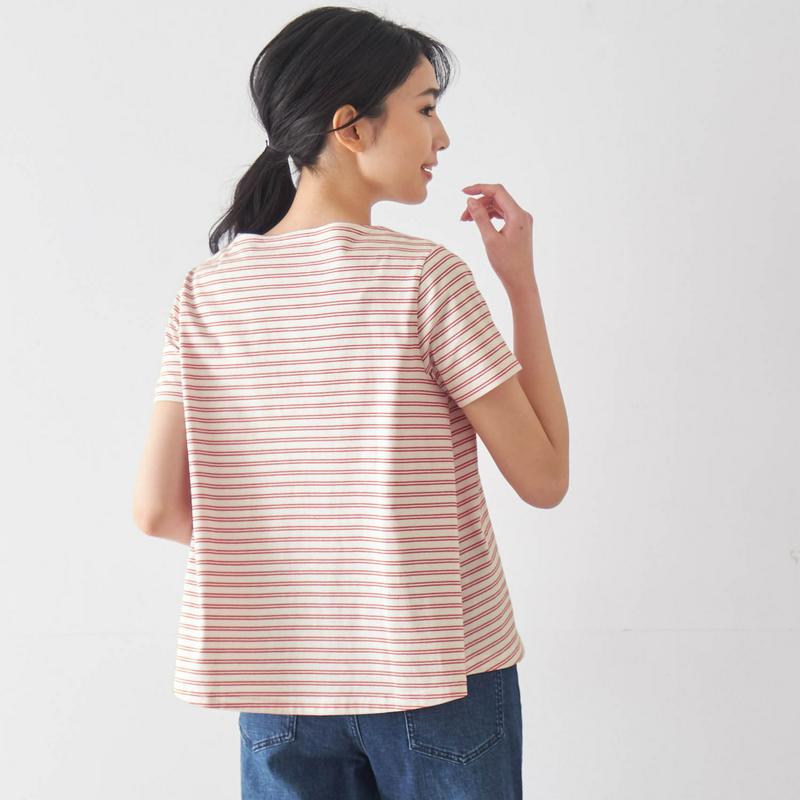 ＡラインＴシャツ［日本製］【綿１００％】（ORCIVAL／オーシバル）