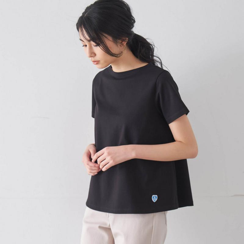 ＡラインＴシャツ［日本製］【綿１００％】（ORCIVAL／オーシバル）