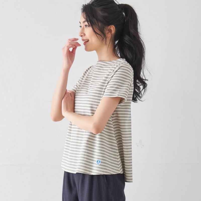 ＡラインＴシャツ［日本製］【綿１００％】（ORCIVAL／オーシバル）
