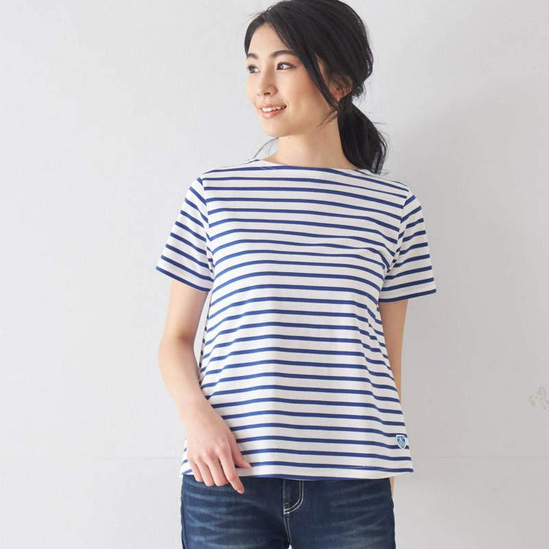 ＡラインＴシャツ［日本製］【綿１００％】（ORCIVAL／オーシバル）