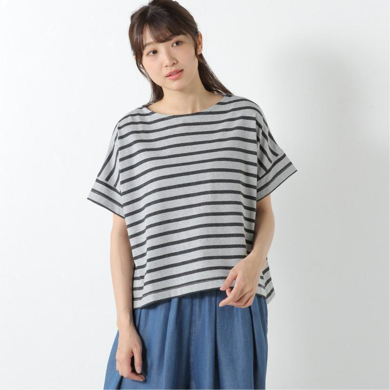 着回し易い◎ボーダーＢＩＧＴシャツ