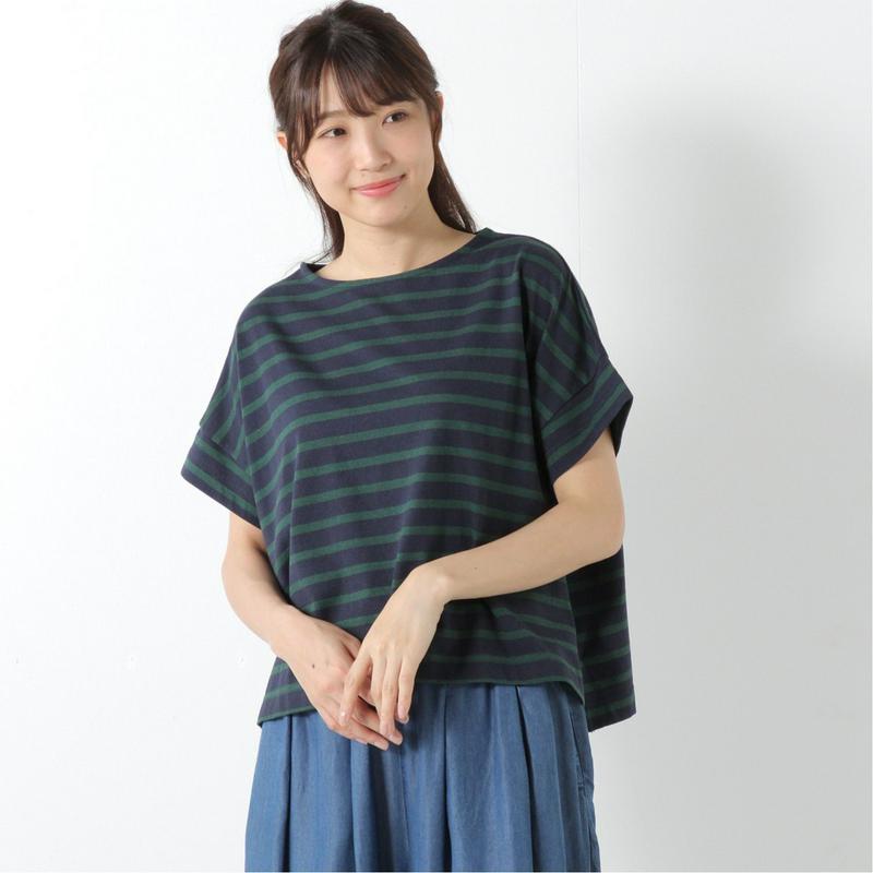 着回し易い◎ボーダーＢＩＧＴシャツ