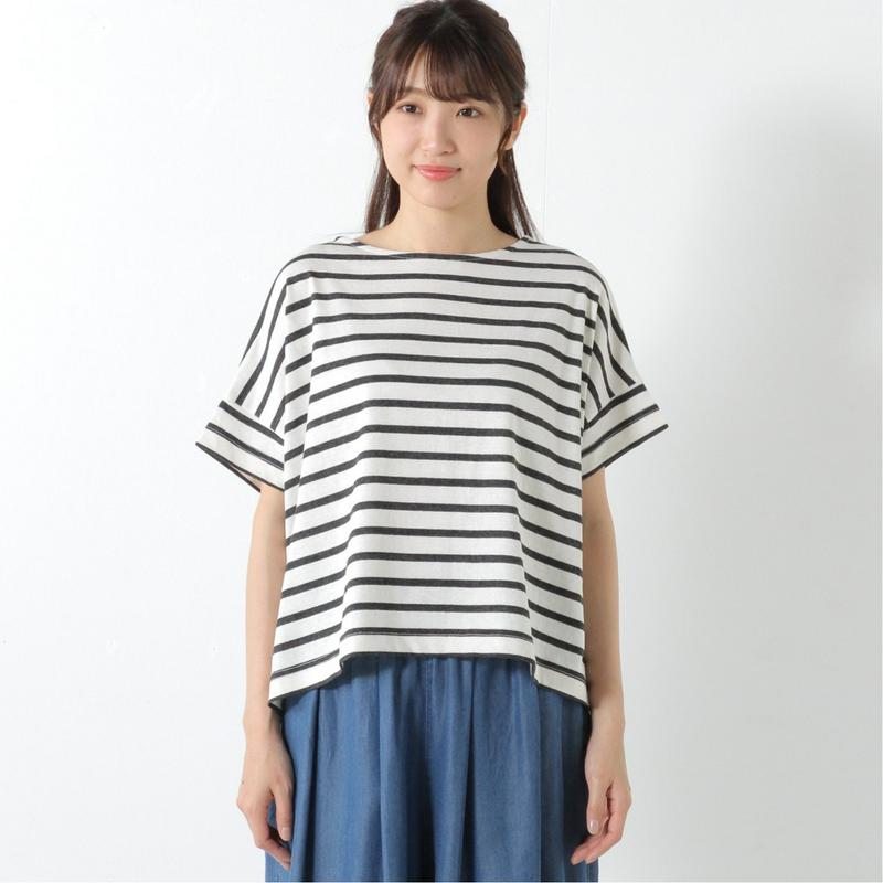 着回し易い◎ボーダーＢＩＧＴシャツ