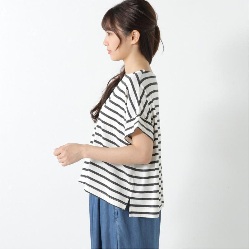 着回し易い◎ボーダーＢＩＧＴシャツ