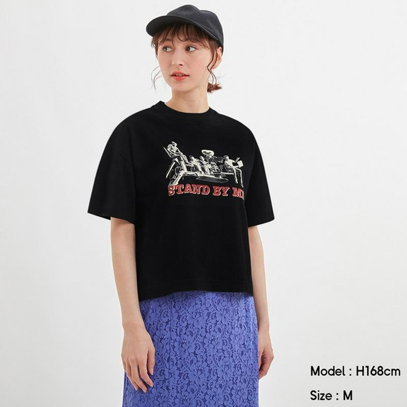 グラフィックT(5分袖)MOVIE JN+E