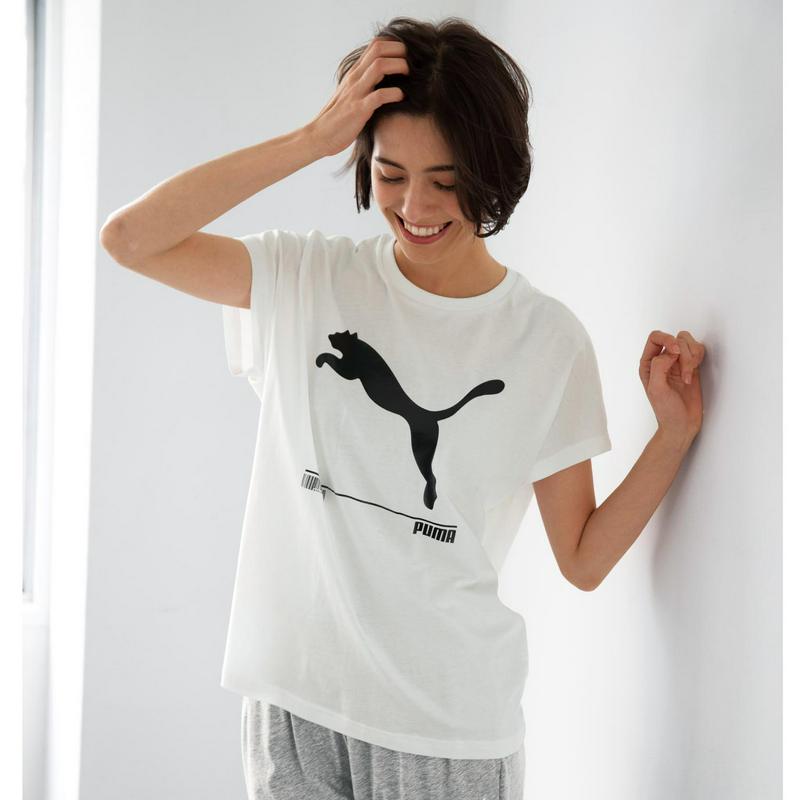 綿１００％ワイドシルエットＮＵ－ＴＩＬＩＴＹ　Ｔシャツ（プーマ/PUMA）