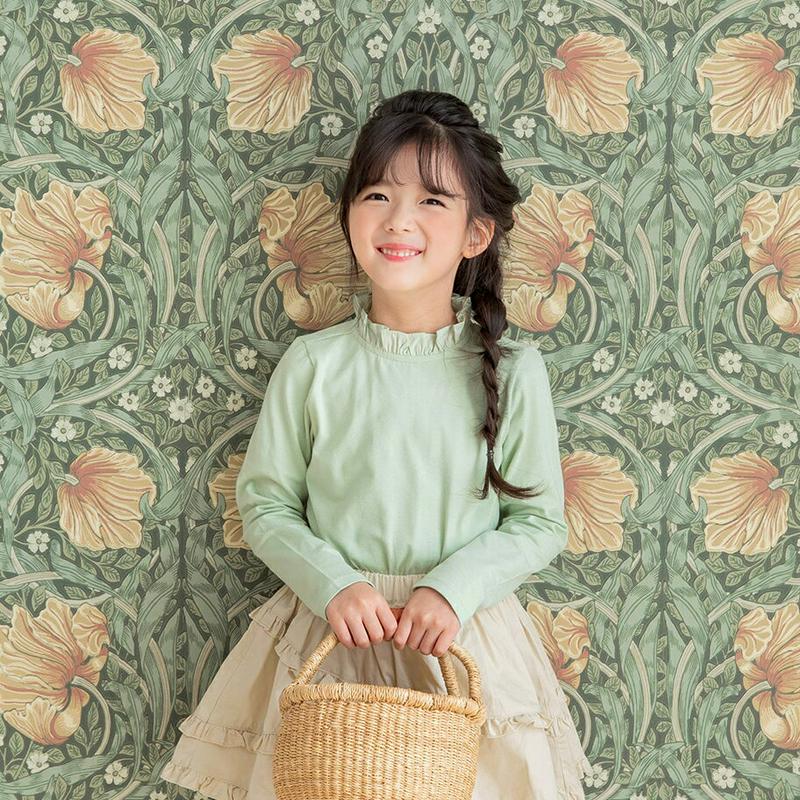 フリルハイネックTシャツ・p000039 キッズ【3~8才】【tops】【トップス Tシャツ ハイネック フリル フリルネック 
