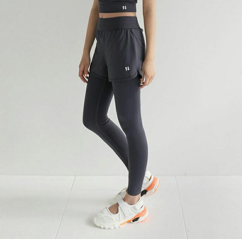 ショートパンツレギンス・全4色・b43851 レディース 【pt】【フィットネス 運動服 ヨガウェア ジム エクササイズ ピラテ