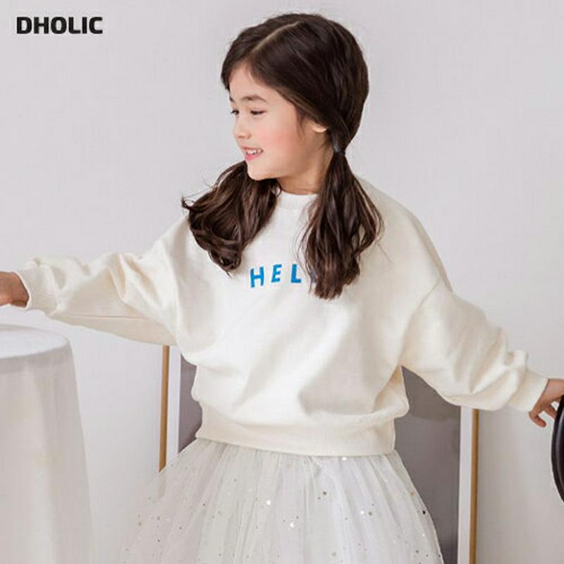 HELLOスウェット(junior)・p000187 キッズ【3~8才】【tops】【トップス Tシャツ Vネック 無地 長袖 女の子 男の子 ゆったり カジュアル キッズ 子供 こども 子供服 こども服】【KIDS】