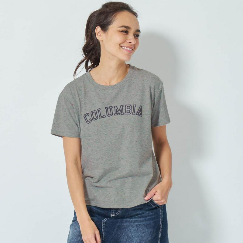 カラーネップでこなれ感！半袖Ｔシャツ【吸汗速乾】（コロンビア/Columbia）