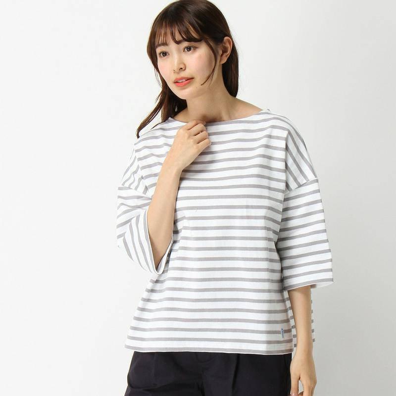 コットンロードドロップショルダープルオーバー【フランス製】