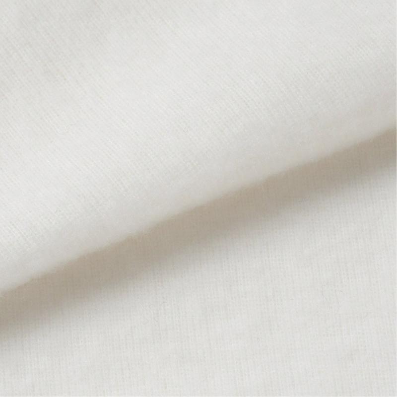 シアバター加工裏フライス起毛タートルＴシャツ